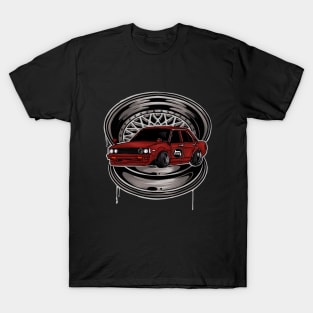 Red corolla T-Shirt